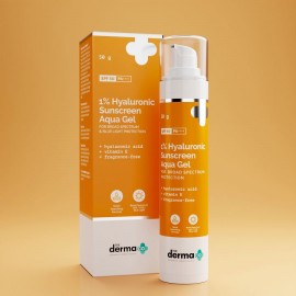 The Derma Co 1% Hyaluronic Sunscreen Aqua Gel, 50g 