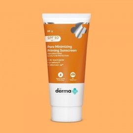 The Derma Co Pore Minimizing Priming Sunscreen SPF 50 PA+++, 80g