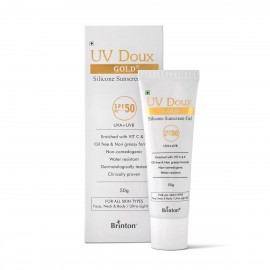  Brinton UV Doux Gold Silicone Sunscreen Gel SPF 5..